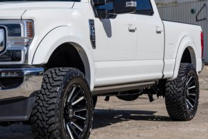 Ford F-250 Super Duty Fender Flares - Rough Country - Sport - BN Silver Spruce - '17-'22